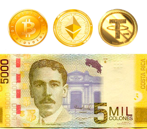 Comprar y vender Bitcoin, Ethereum y Tether localmente en Costa Rica