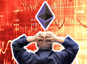 Ethereum plummets and Bitcoin also loses value